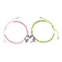 Casual Cute Heart Shape Frog Rope Plating Valentine's Day Unisex Bracelets main image 4