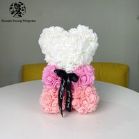 Valentine's Day Lady Bear Plastic Party Bouquet sku image 27