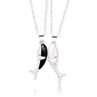 Elegant Streetwear Whale Alloy Plating Valentine's Day Women's Pendant Necklace main image 3