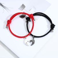 Einfacher Stil Strassenmode Vogel Legierung Valentinstag Paar Armbänder main image 1