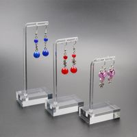 Simple Style Solid Color Arylic Jewelry Rack main image 1
