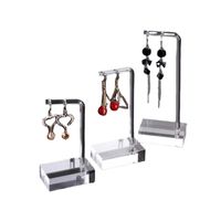 Simple Style Solid Color Arylic Jewelry Rack main image 5