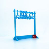 Nordic Style Simple Style Solid Color Arylic Jewelry Rack sku image 9