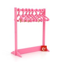 Nordic Style Simple Style Solid Color Arylic Jewelry Rack main image 3