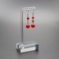 Simple Style Solid Color Arylic Jewelry Rack main image 2