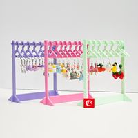 Nordic Style Simple Style Solid Color Arylic Jewelry Rack main image 2