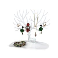 Simple Style Antlers Plastic Plastic Spraying Jewelry Rack main image 5