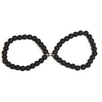 Romantisch Süss Geometrisch Farbblock Stein Perlen Valentinstag Paar Armbänder sku image 8
