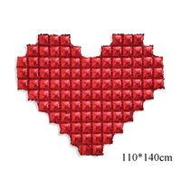 Valentine's Day Romantic Letter Heart Shape Aluminum Film Party Festival Balloons sku image 7