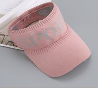 Women's Commute Letter Curved Eaves Sun Hat sku image 2