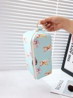 Cute Animal Pu Leather Square Makeup Bags main image 1