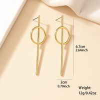 1 Pair Vintage Style Solid Color Iron Ear Studs main image 2
