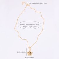 Simple Style Star Copper 18k Gold Plated White Gold Plated Zircon Pendant Necklace In Bulk main image 2