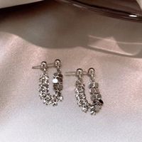 1 Pair Vintage Style Solid Color Plating Metal Copper Drop Earrings sku image 2