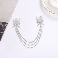 Women's Simple Style Geometric Alloy Rhinestone Plating Hair Clip main image 5