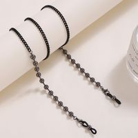 Retro Sweet Solid Color Metal Women's Glasses Chain main image 1