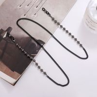 Retro Sweet Solid Color Metal Women's Glasses Chain main image 4
