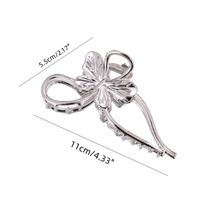 Women's Simple Style Butterfly Metal Plating Hair Claws main image 2