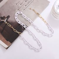 Punk Streetwear Solid Color Arylic Women's Glasses Chain main image 7