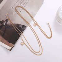 Basic Solid Color Metal Women's Glasses Chain main image 2