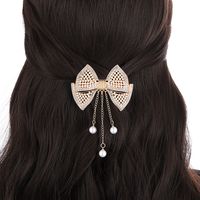 Women's Vintage Style Bow Knot Alloy Plating Hair Clip main image 2