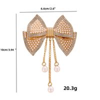 Women's Vintage Style Bow Knot Alloy Plating Hair Clip main image 5