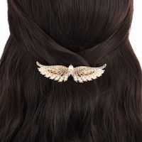 Women's Vintage Style Bow Knot Alloy Plating Hair Clip sku image 2