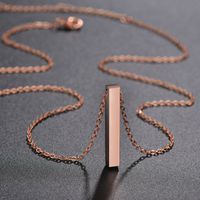 Fashion Geometric 304 Stainless Steel Plating 18K Gold Plated Unisex Necklace sku image 5