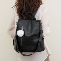 One Size Solid Color Holiday Women's Backpack sku image 2