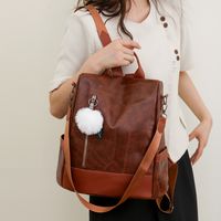 One Size Solid Color Holiday Women's Backpack main image 2