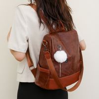 One Size Solid Color Holiday Women's Backpack main image 5