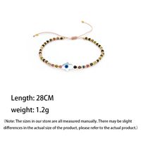 Simple Style Geometric Hand Of Fatima Seed Bead Rope Copper Wholesale Drawstring Bracelets main image 2