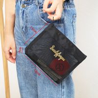 Nylon Mesh Solid Color Fashion Portable Storage Bag sku image 16