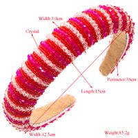 Women's Simple Style Classic Style Color Block Cloth Patchwork Hair Band main image 2
