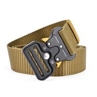 Basic Classic Style Solid Color Alloy Plastic Canvas Unisex Woven Belts main image 7