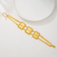 Luxurious Rose Copper 18k Gold Plated Bracelets In Bulk main image 4