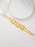 Luxurious Rose Copper 18k Gold Plated Bracelets In Bulk main image 3