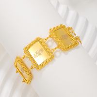 Luxurious Rose Copper 18k Gold Plated Bracelets In Bulk main image 5