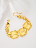 Luxurious Rose Copper 18k Gold Plated Bracelets In Bulk main image 7