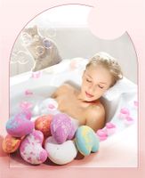 Heart Shape Bath Salts Cute Multicolor Personal Care main image 3
