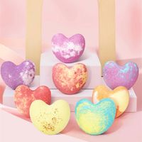 Heart Shape Bath Salts Cute Multicolor Personal Care main image 1