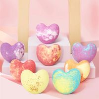 Heart Shape Bath Salts Cute Multicolor Personal Care main image 4