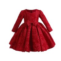 Elegant Prinzessin Süß Blume Polyester Mädchen Kleider sku image 12