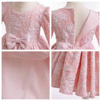 Elegant Princess Cute Flower Polyester Girls Dresses main image 6