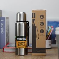 Casual Solid Color Stainless Steel Thermos Cup 1 Piece sku image 4