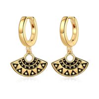 1 Pair Casual Elegant Bowtie Scallop Plating Copper 14k Gold Plated Drop Earrings sku image 9