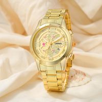 Casual Solid Color Buckle Quartz Men's Watches main image 8