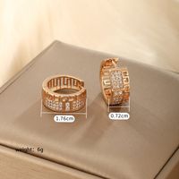 1 Pair Xuping Simple Style Solid Color Plating Inlay Copper Alloy Artificial Diamond 18k Gold Plated Earrings main image 2