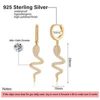 1 Pair Casual Elegant Heart Shape Asymmetrical Plating Inlay Copper Zircon 14k Gold Plated Drop Earrings main image 3