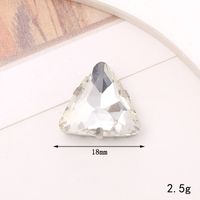 1 Piece 10 * 14mm 7 * 15mm Artificial Crystal Heart Shape DIY Ornament Accessories sku image 7